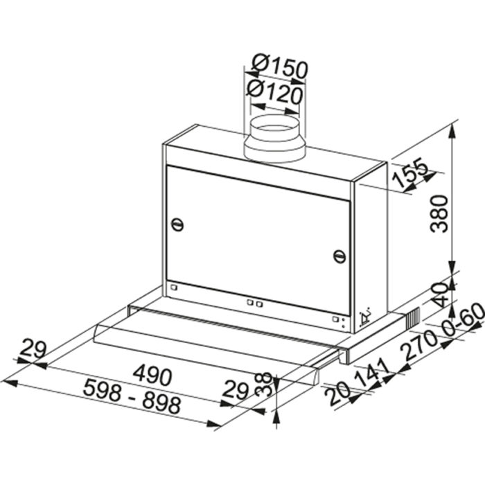 Franke FTC 622 XS-parametry