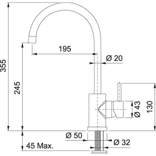 Franke FN 2962.031 Chrom