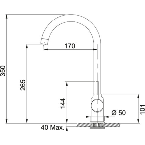 Franke FP 9000.071 Onyx