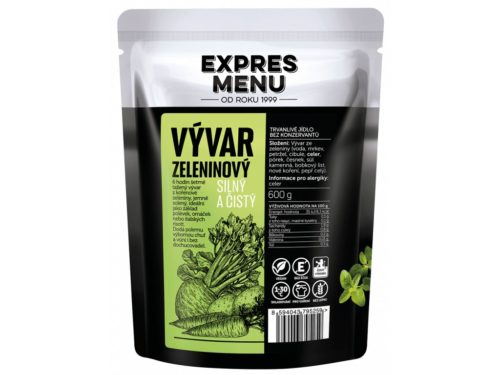 Vývar zeleninový(2 porce) Expres menu