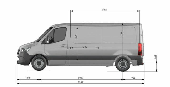 Mercedes sprinter L2H1