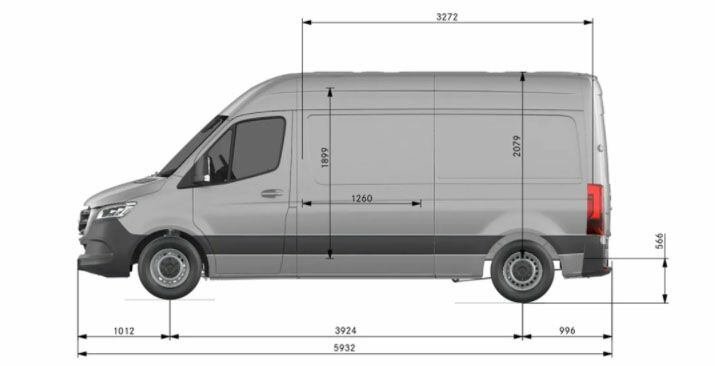 Mercedes sprinter L2H2