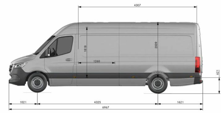 Mercedes sprinter L2H2