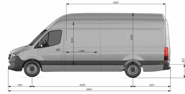 Mercedes sprinter L3H3