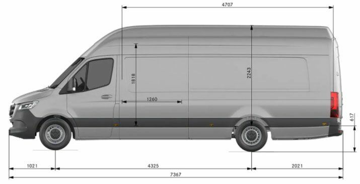 Mercedes sprinter L4H4