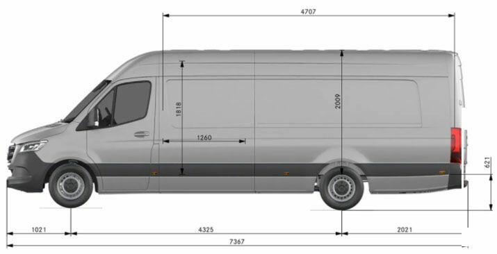 Mercedes sprinter L4H4