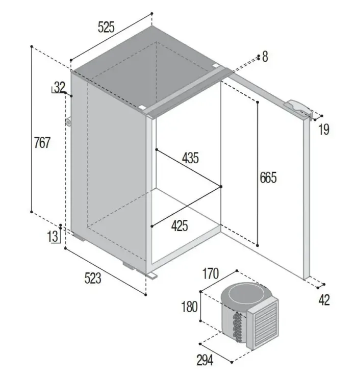 Vitrifrigo C130L